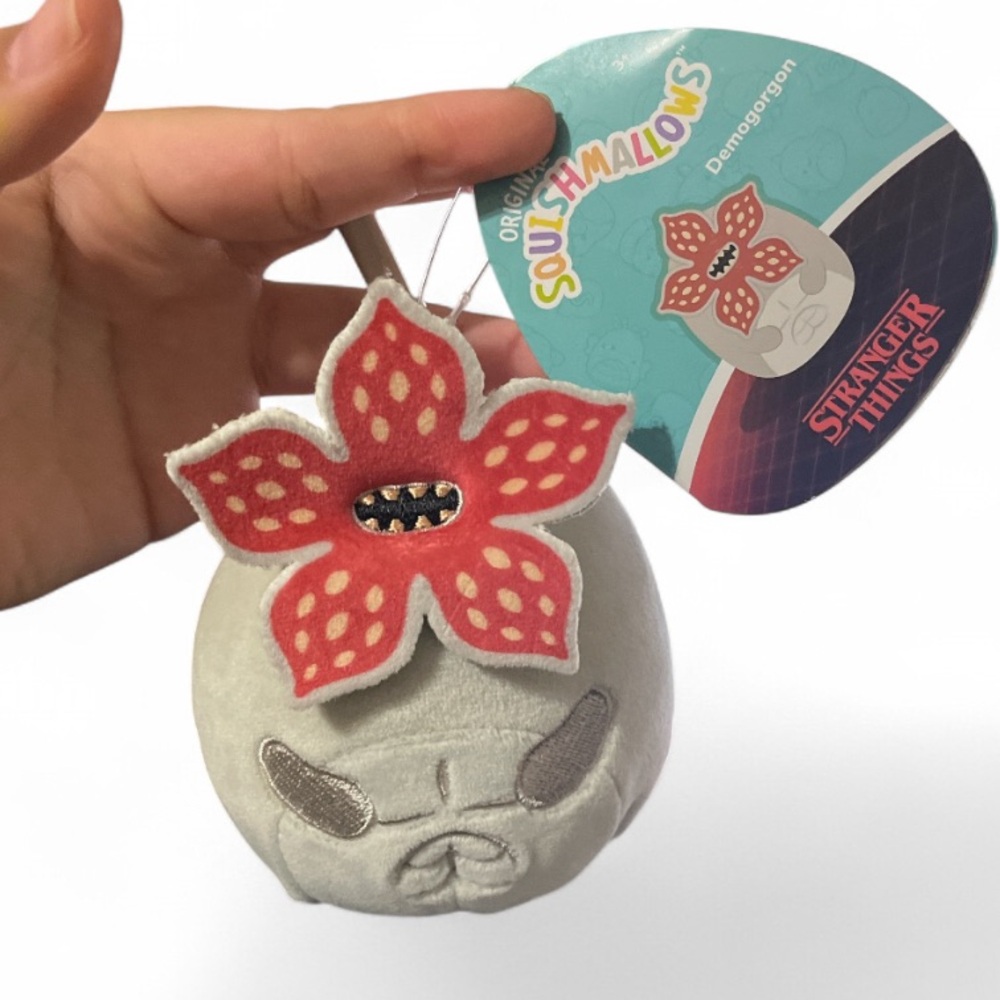 Squishmallows Gray Demogorgon Plush